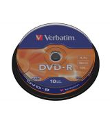Verbatim DVD-R 16x 4,7GB Cake 10